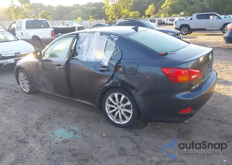 2008 Lexus Is 250 z USA, uszkodzony, nr VIN JTHCK262682026502